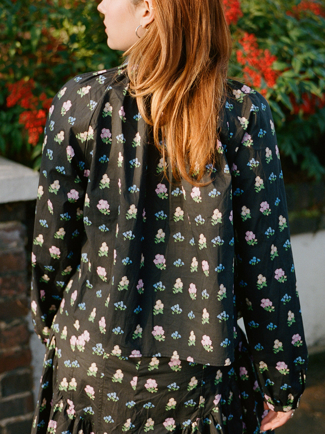 Wimbledon Top - Noir Garden – Lisa Says Gah