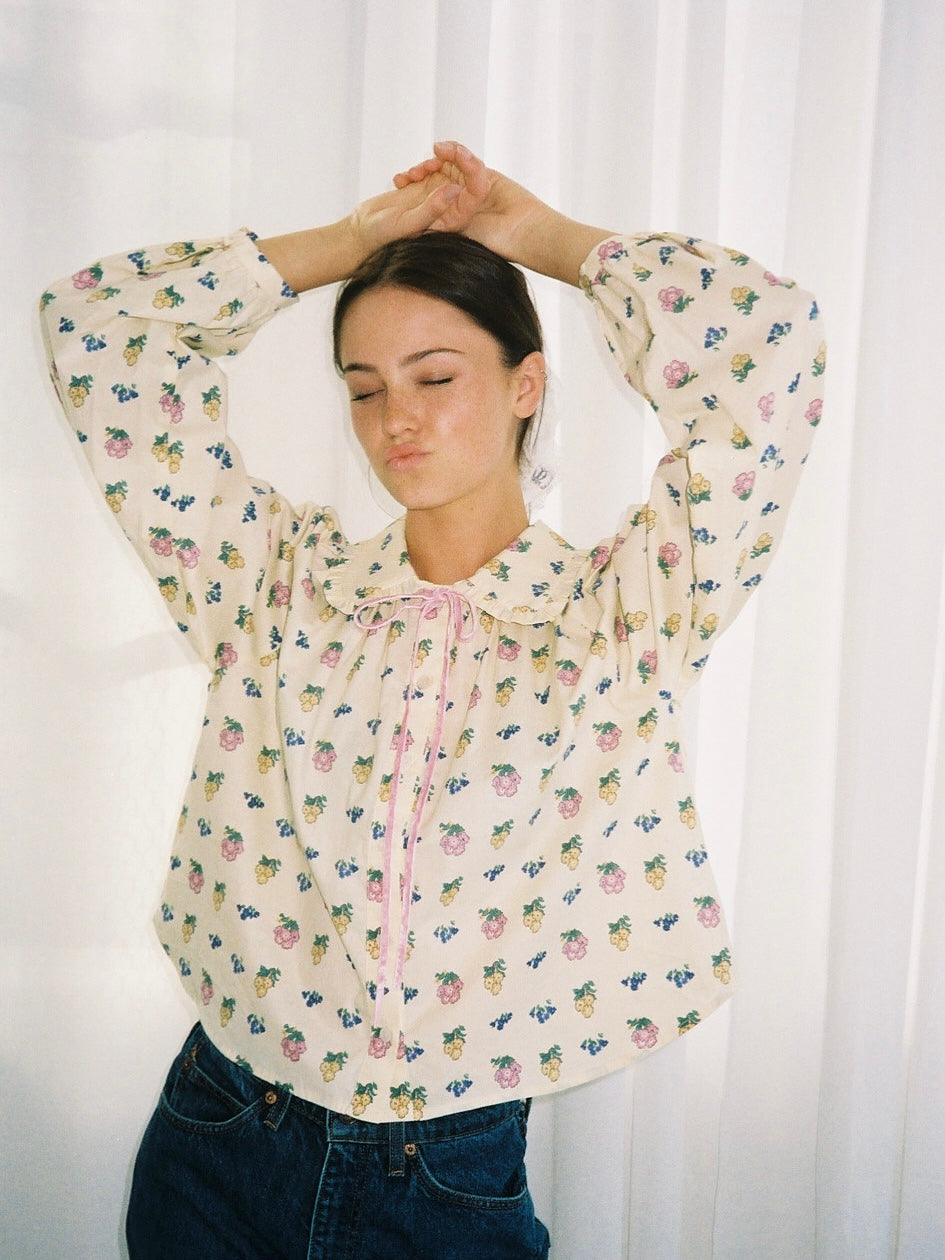 JOCONDEトップス Wimbledon Top - Ivory Garden – Lisa Says Gah
