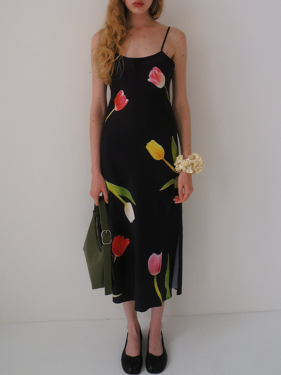 Tulip Dress - Black