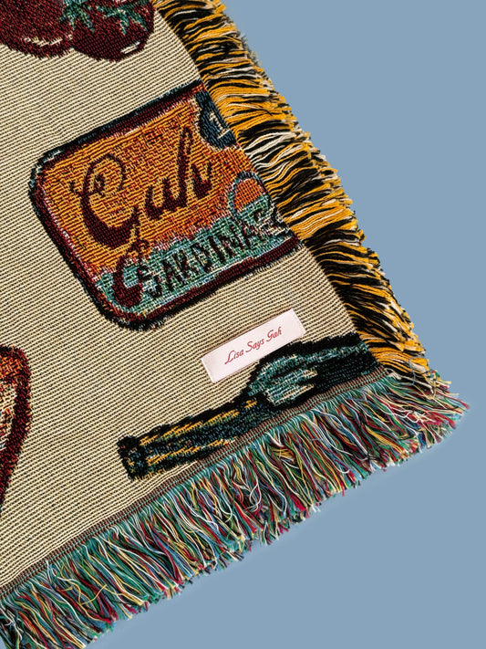 Archie Throw Blanket - Italian Summer