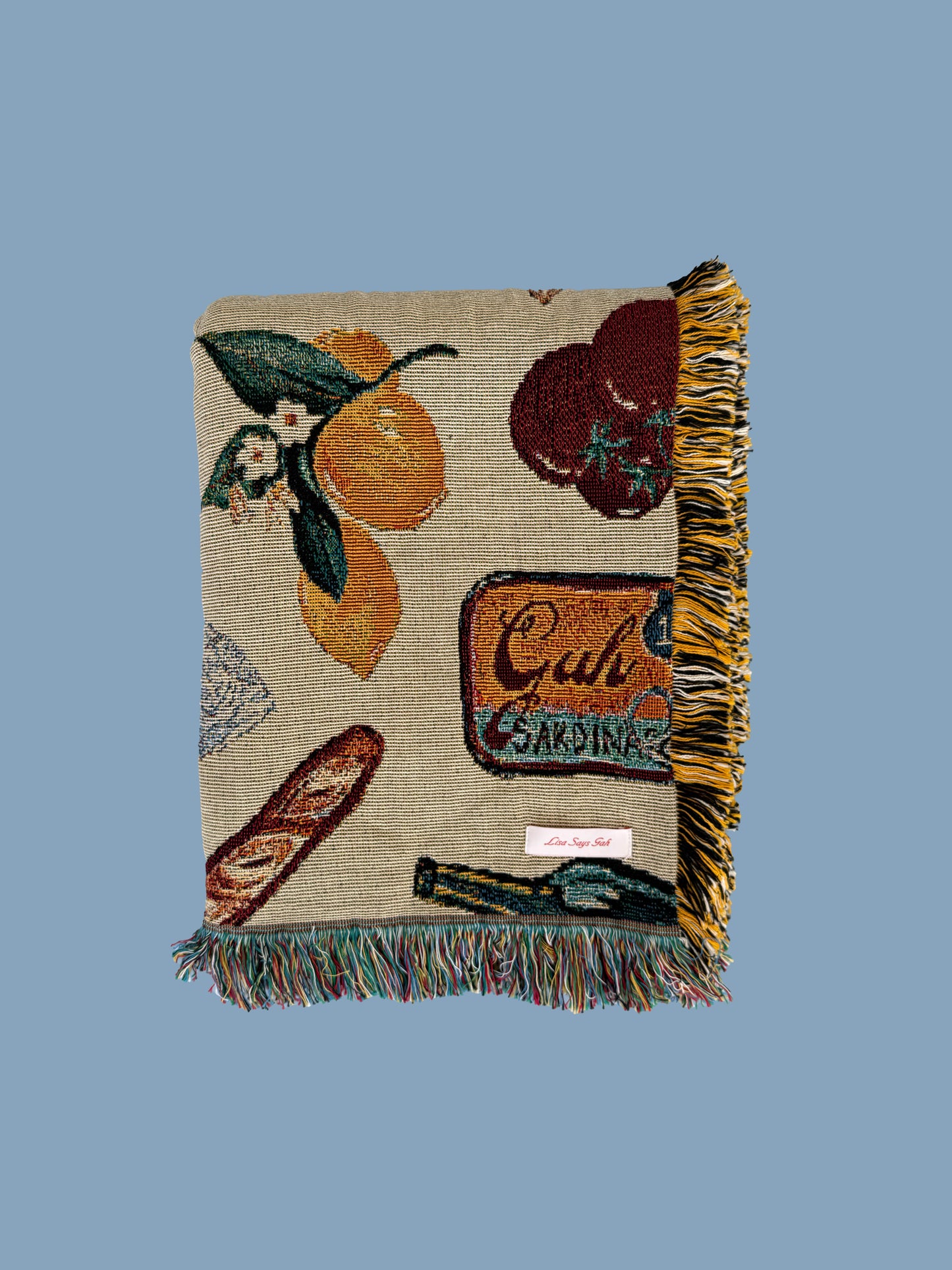 Archie Throw Blanket - Italian Summer