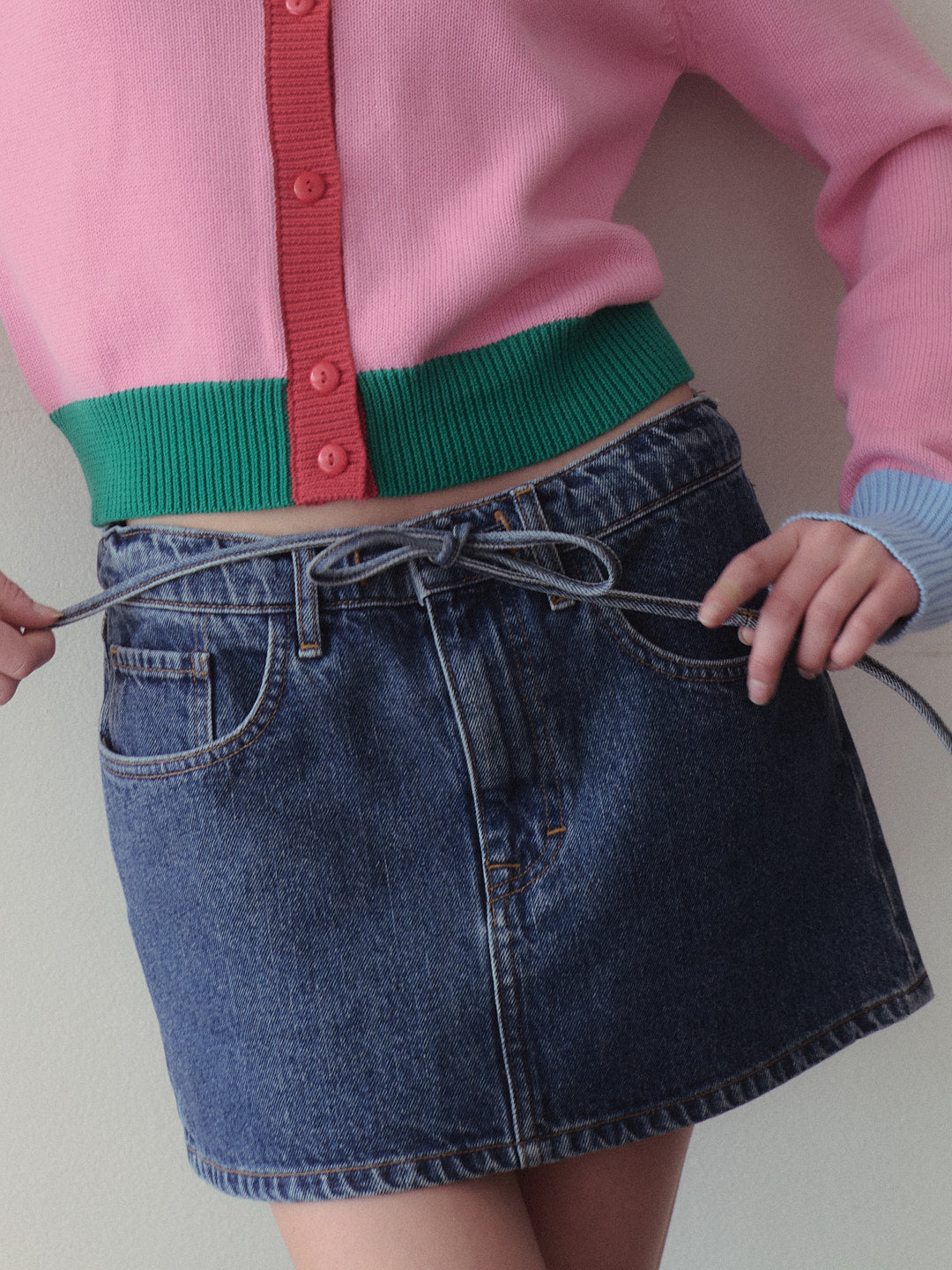 Blossom Skirt - Vintage Indigo Wash