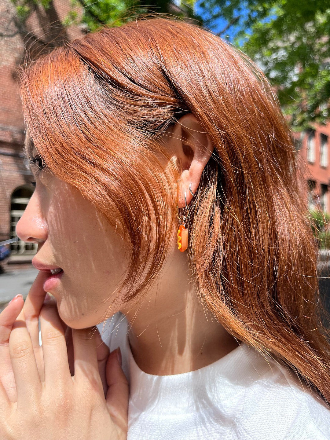 Hot Dog Hoops - Brown