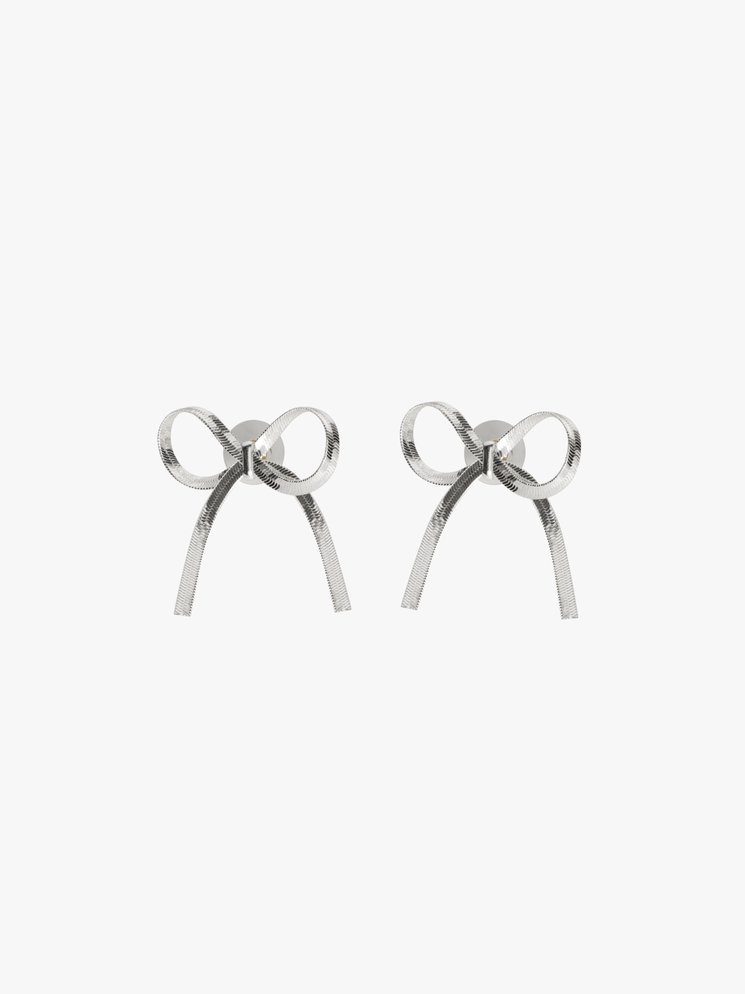 Amazon.com: FAUTHENTICUTE Silver CZ Drop Earring for Women, Bow Drop  Earrings: Clothing, Shoes & Jewelry