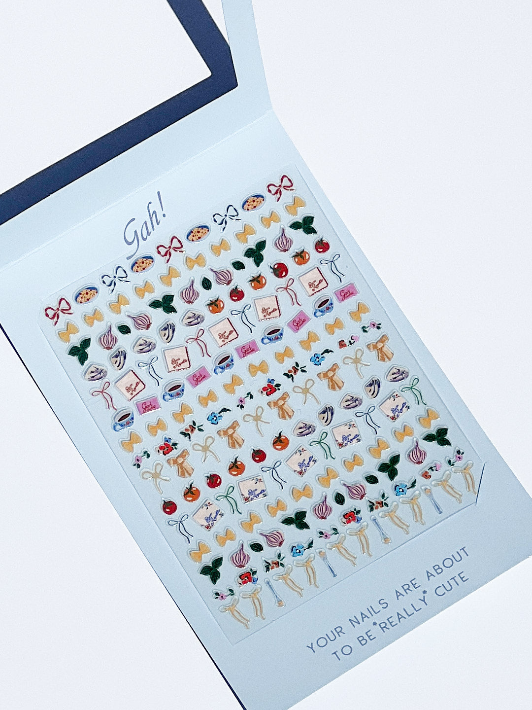 Nail Art Stickers - Buon Appetito