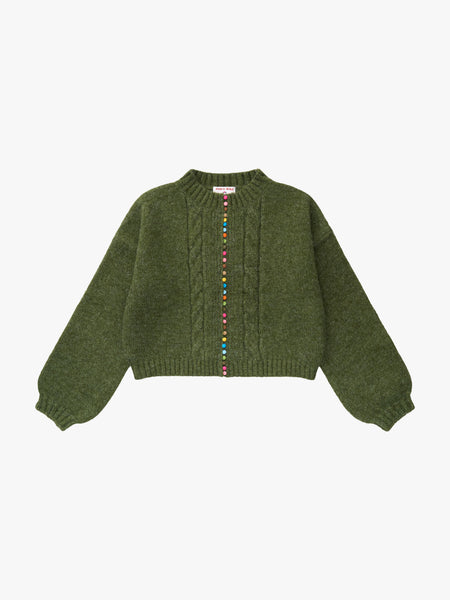 ★3日間限定値下げ残り6着★ frill hand knit cardigan lisa_says_gah_canonbury_cardi_