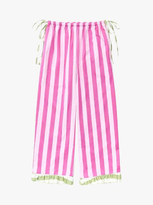 Chelsea Pant - Rose Stripe