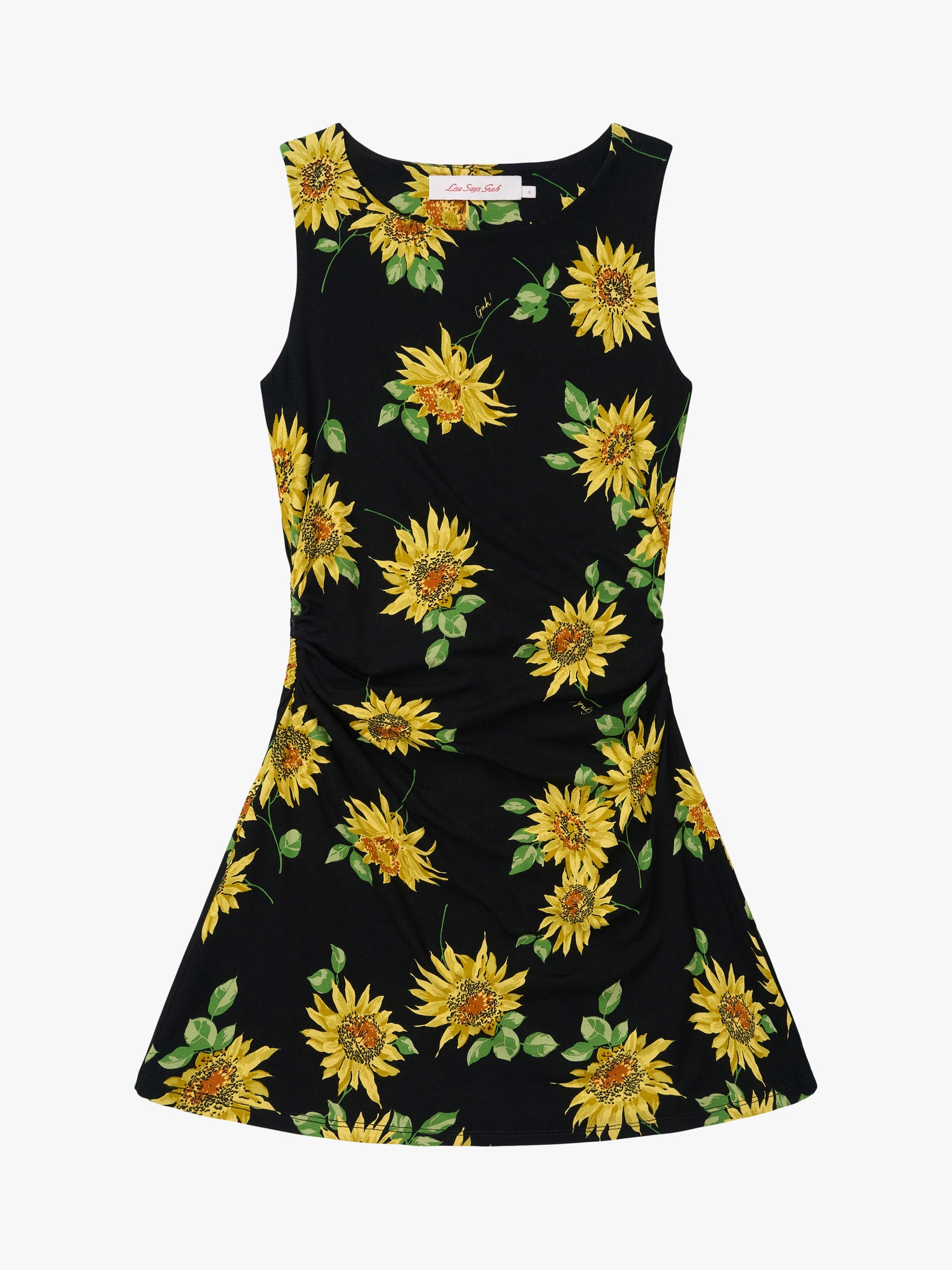 Cindy Dress - Midnight Sunflower