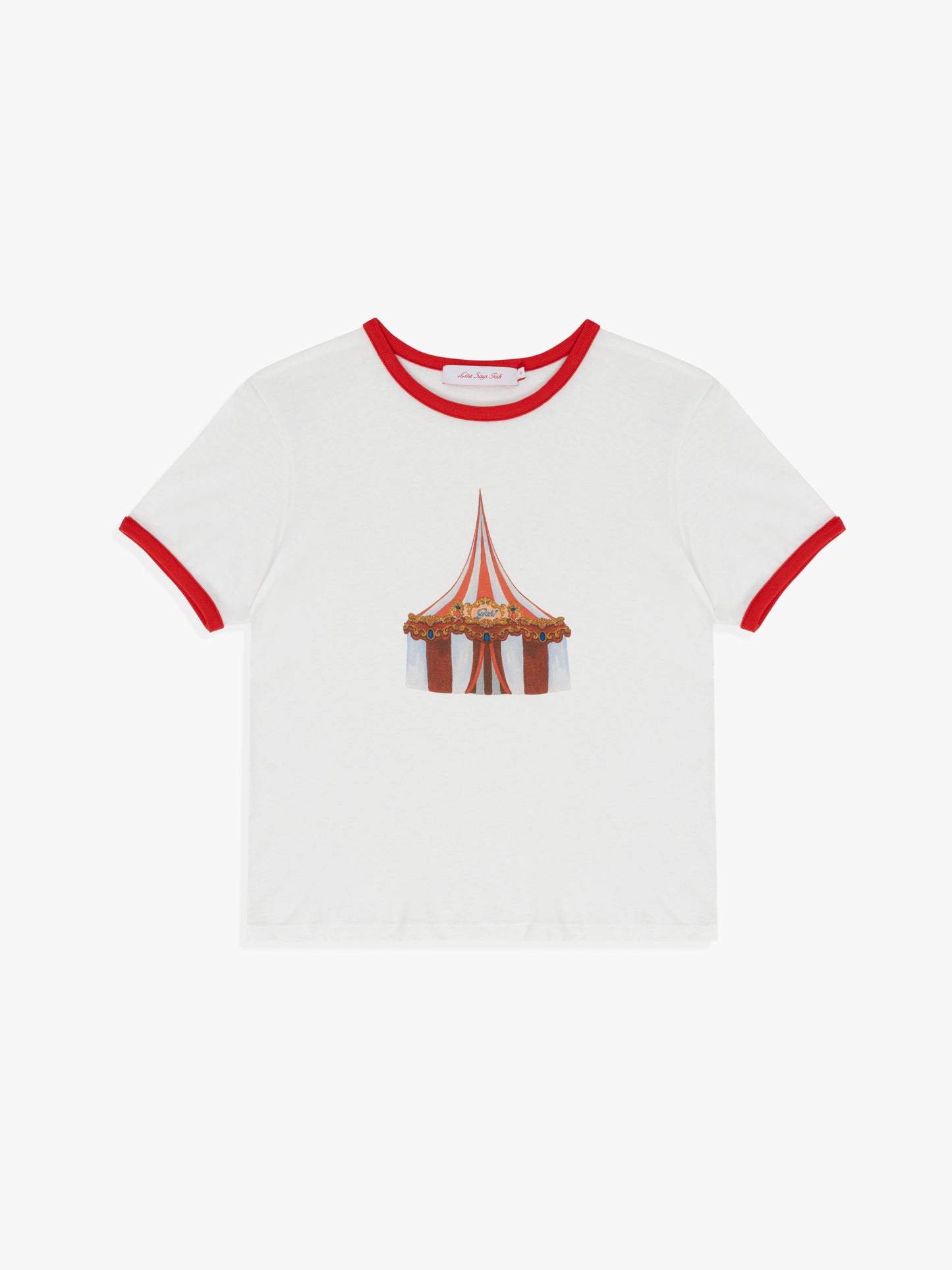 Lisa Says Gah Abigail Ringer Tee Vintage Circus Vintage Circus S