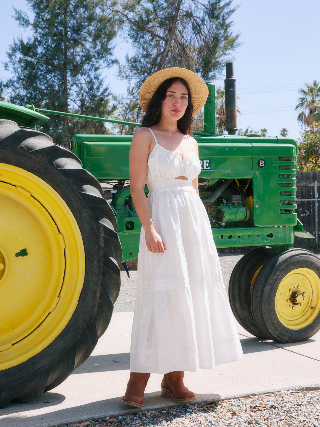 Claudia Dress - Dove