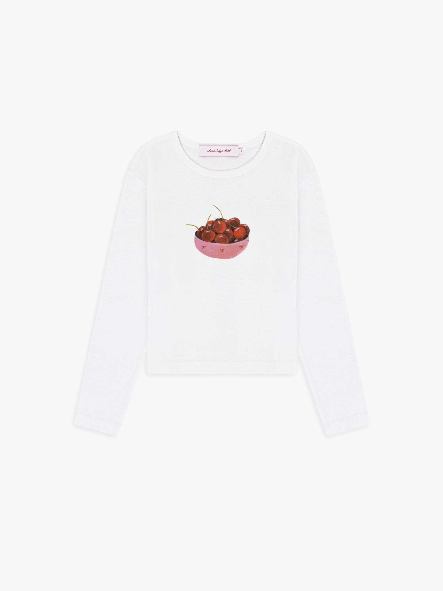 Dana Long Sleeve Tee - Cherry Bowl