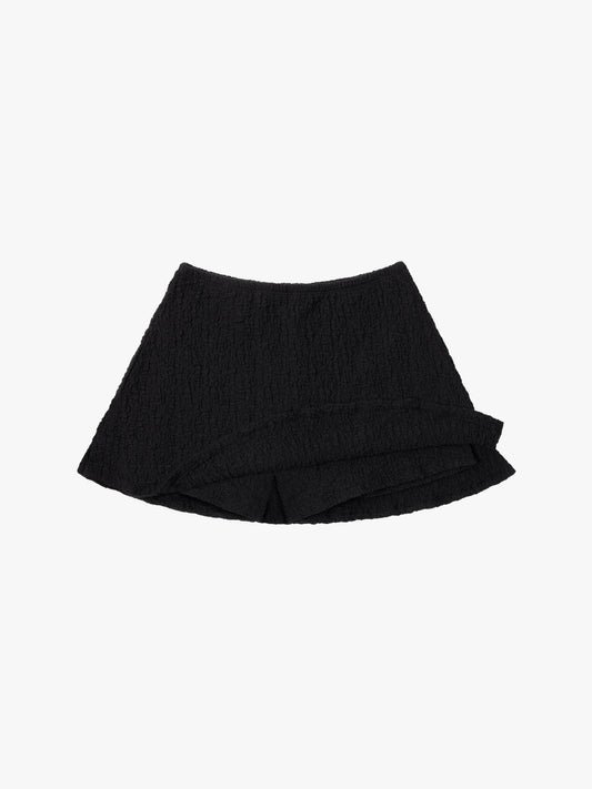 Darcy Skort - Black Crinkle