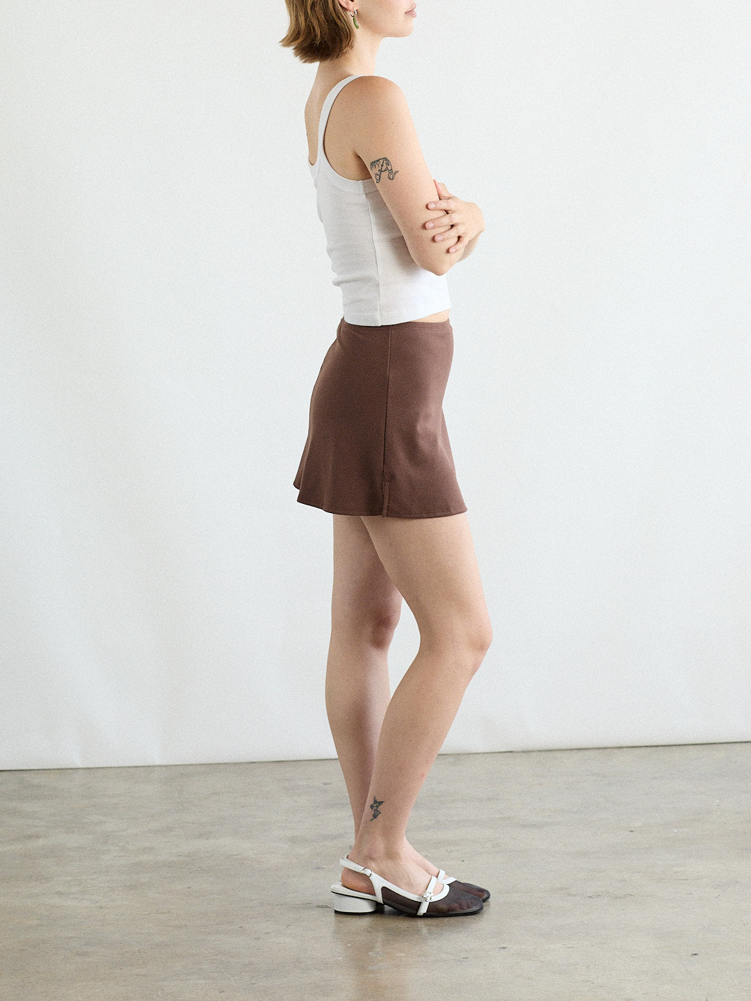 Darcy Skort - Chocolate – Lisa Says Gah