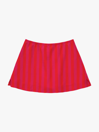 Darcy Skort - Raspberry Stripe – Lisa Says Gah