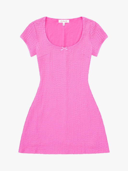Della Dress - Grapefruit