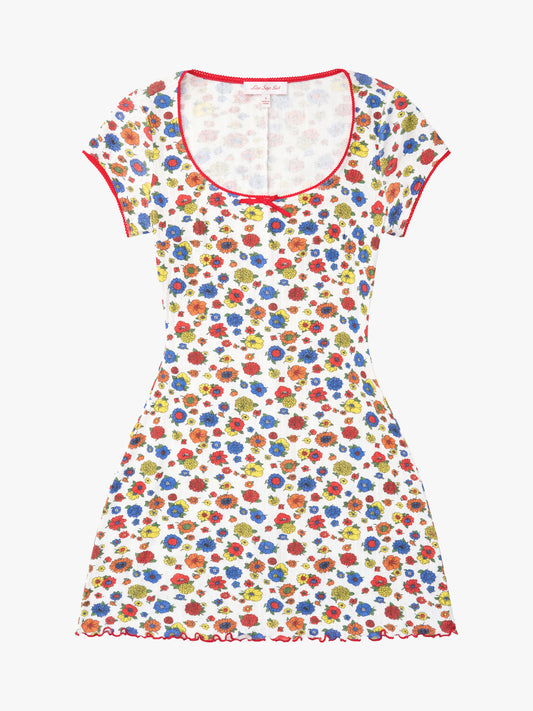 Della Dress - Primary Floral