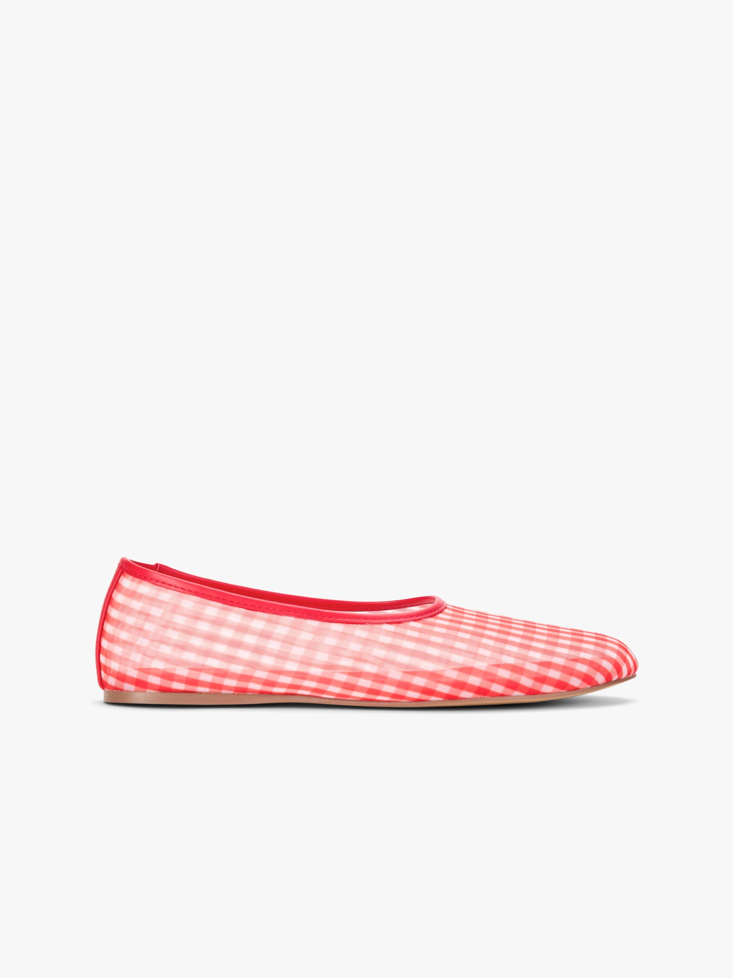 Eden Mesh Flat - Cherry Gingham