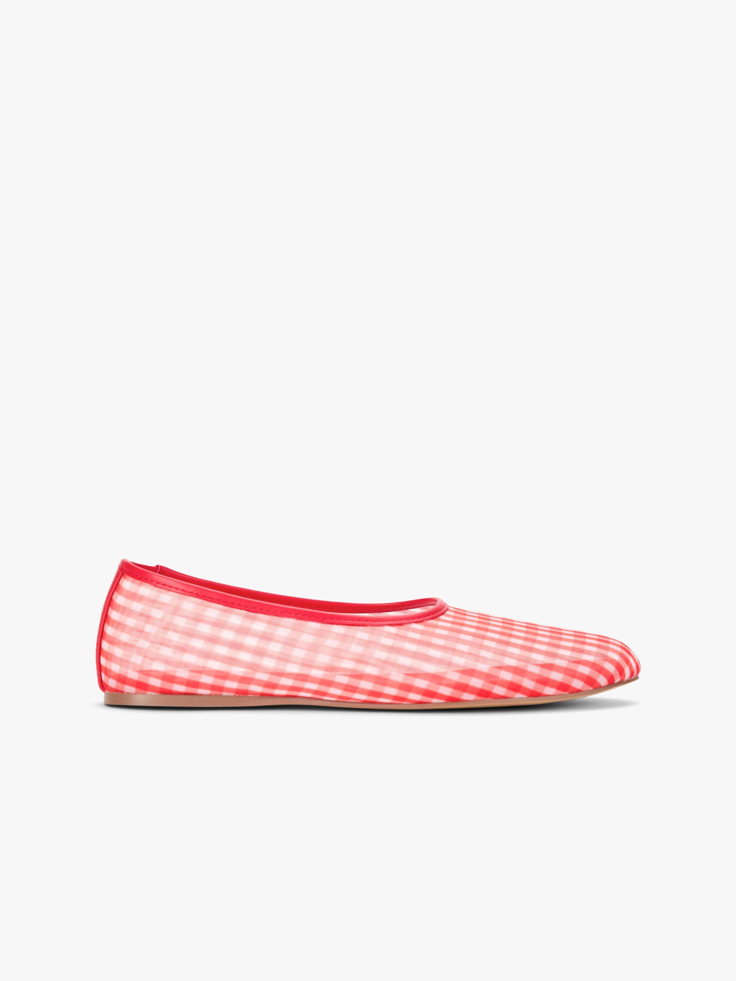Eden Mesh Flat - Cherry Gingham