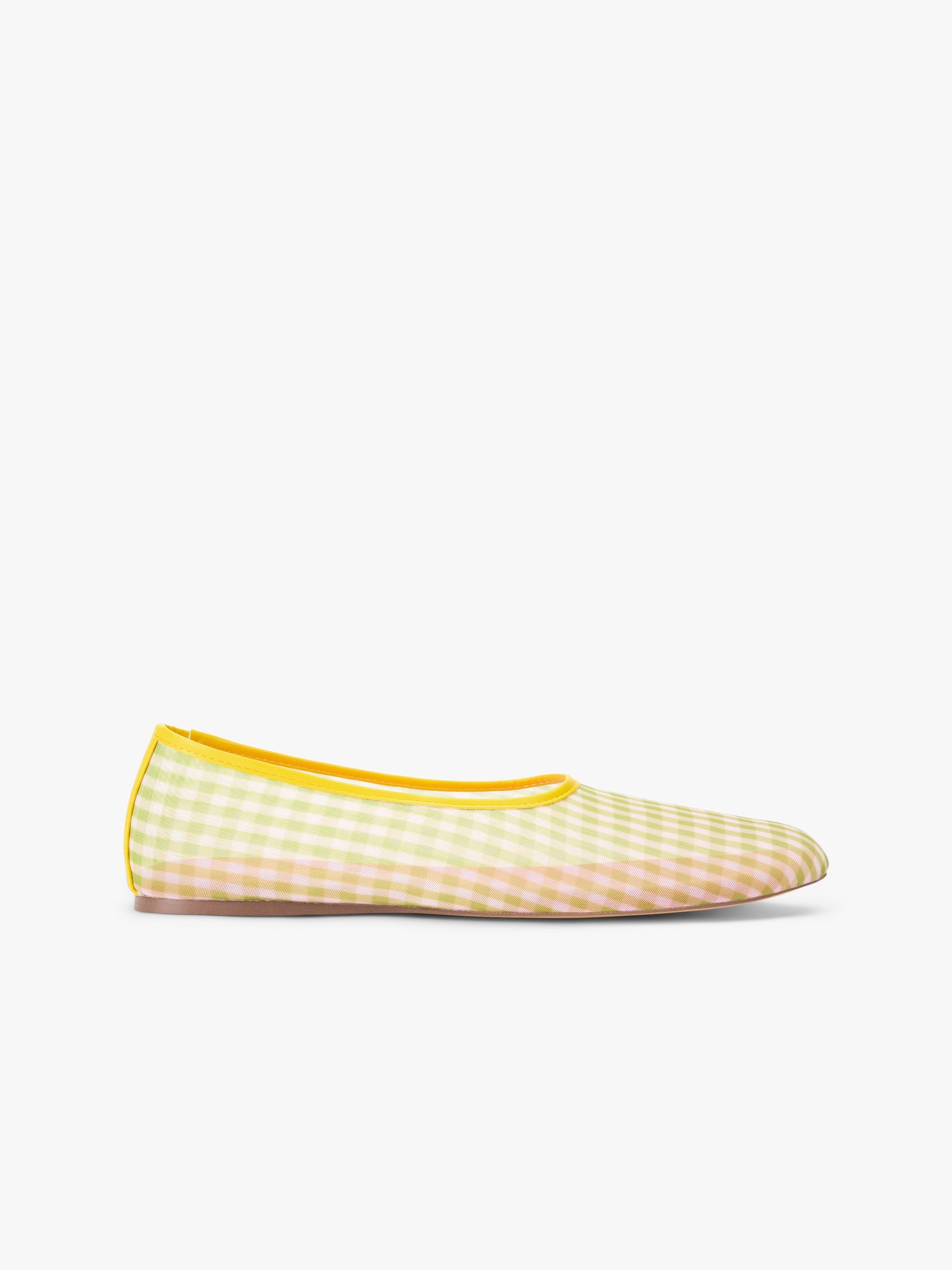 Eden Mesh Flat - Grape Gingham