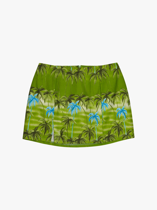 Edith Skirt - Tropics Green