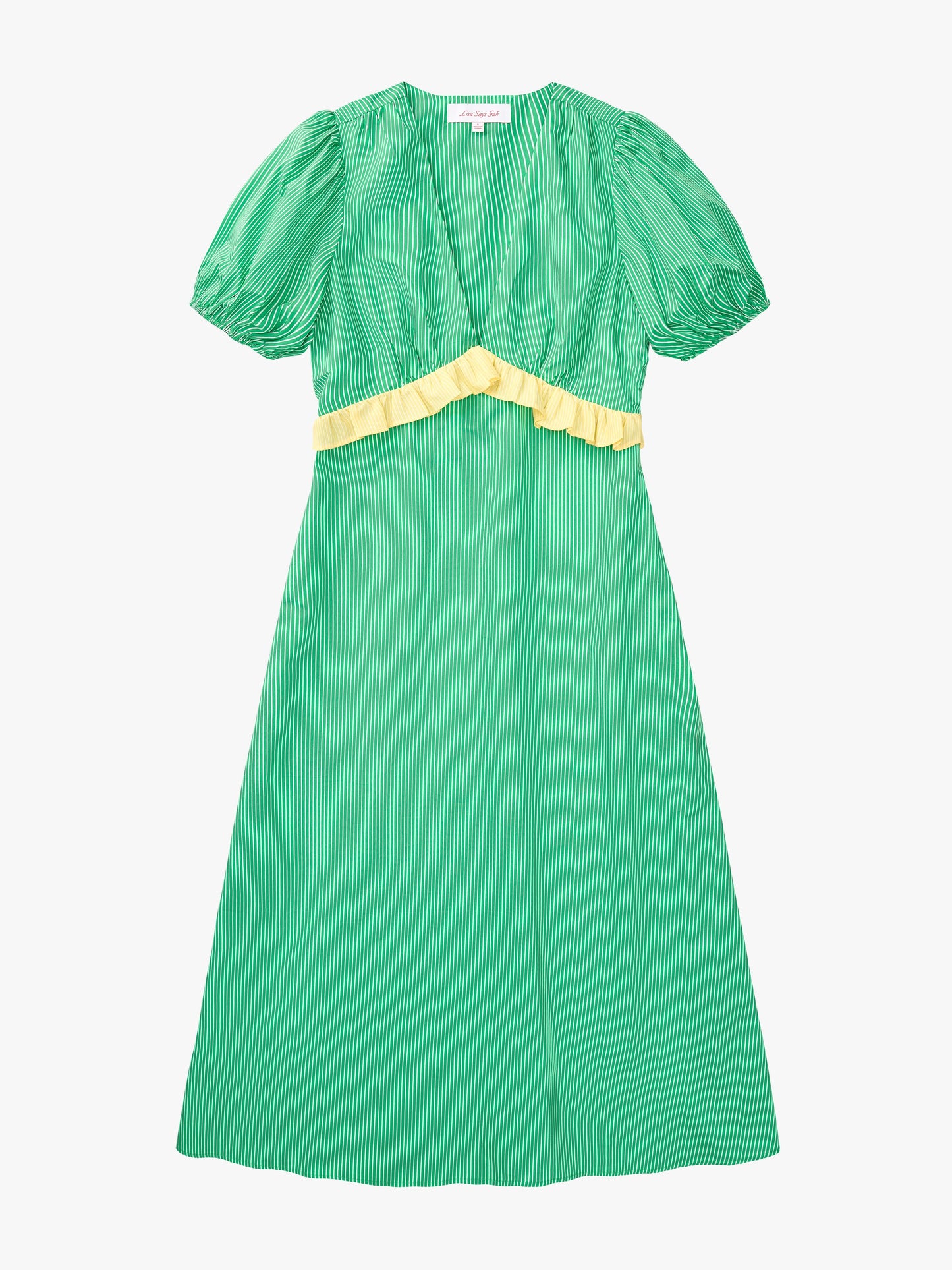 Emma Dress - Seafoam Lemon