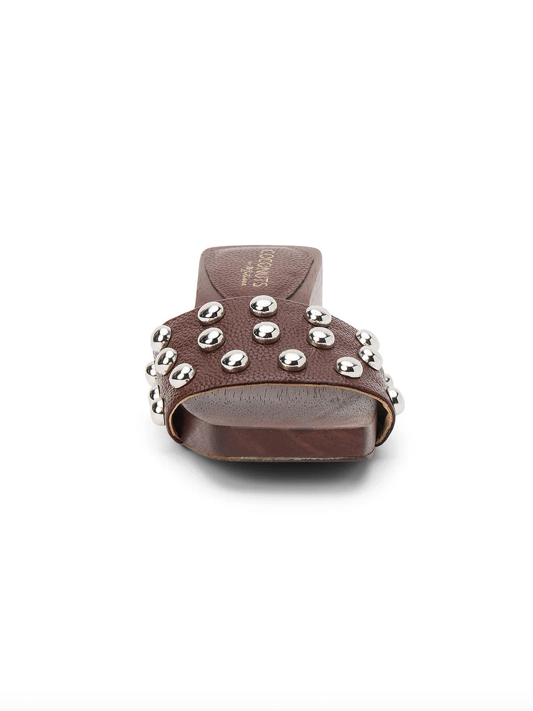 Fiora Studded Sandal - Chocolate