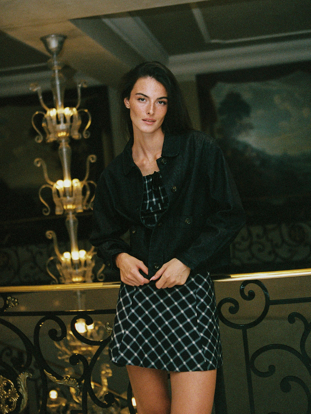 Daphne Jacket - Dark Wash Denim