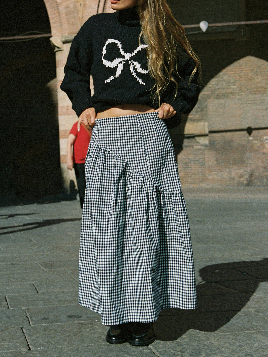 Cece Turtleneck - Ink Bow