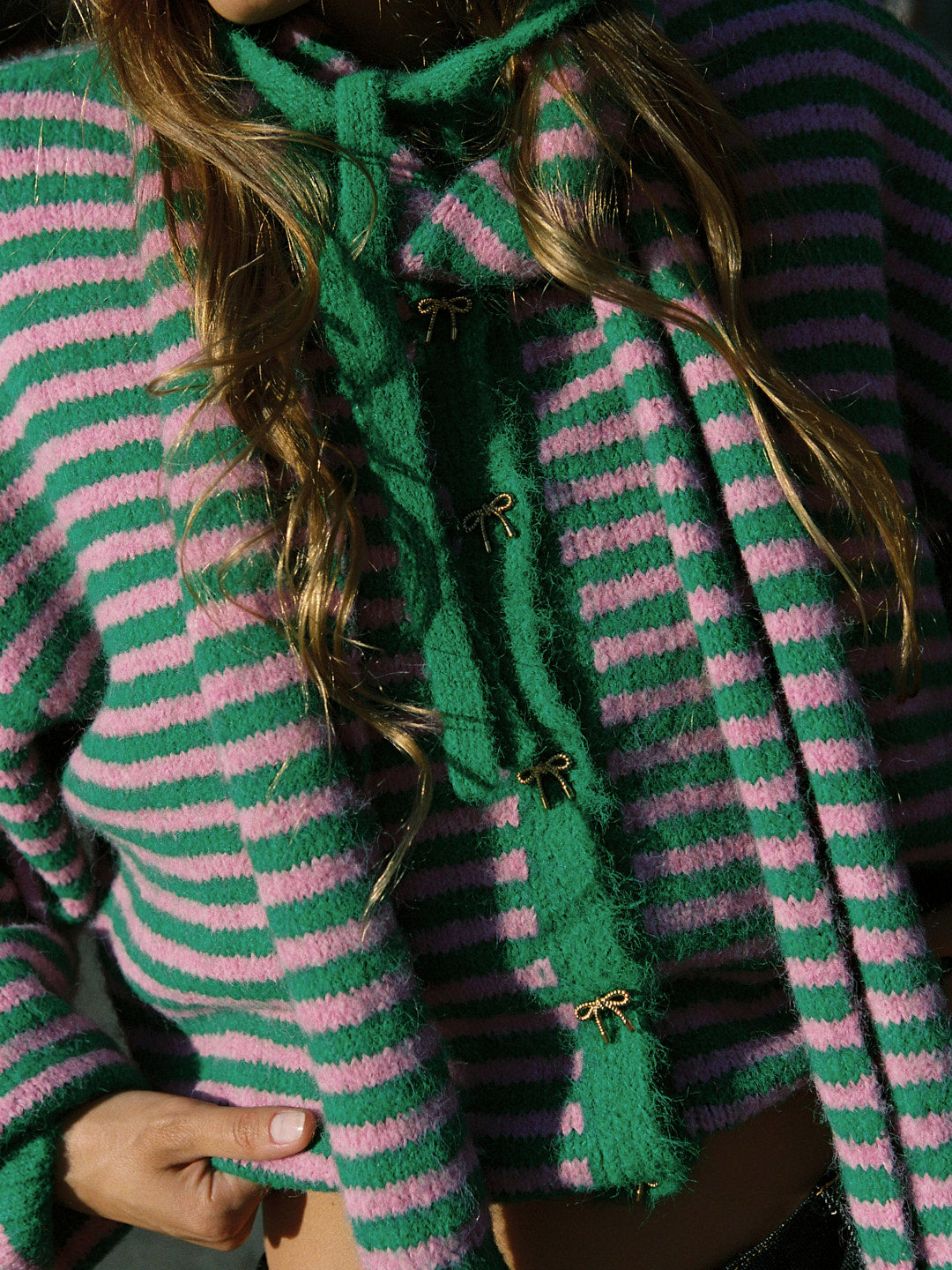 Alma Cardigan - Kelly Flamingo – Lisa Says Gah