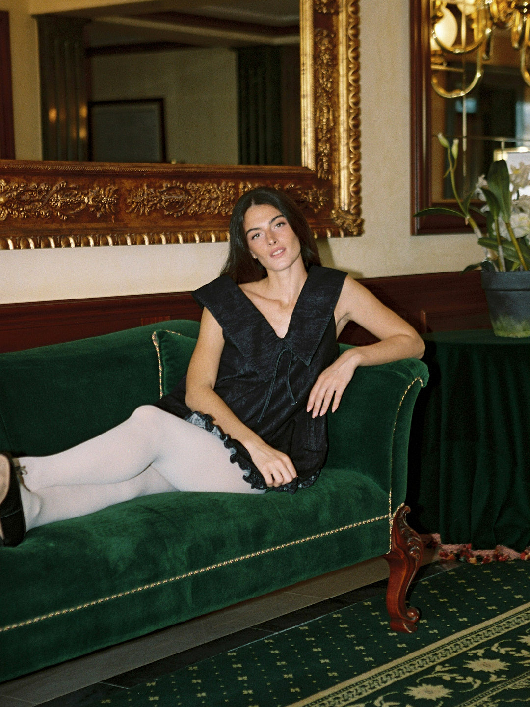 Jenny Mini Dress - Dark Wash Denim