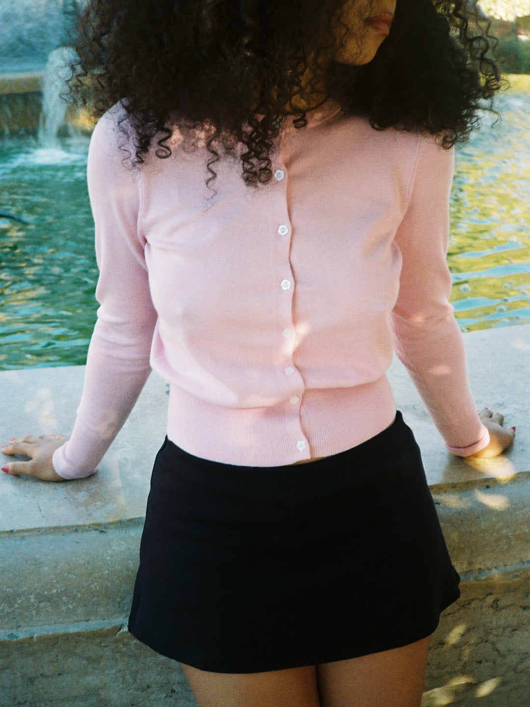 Erin Cardigan - Ballet Pink