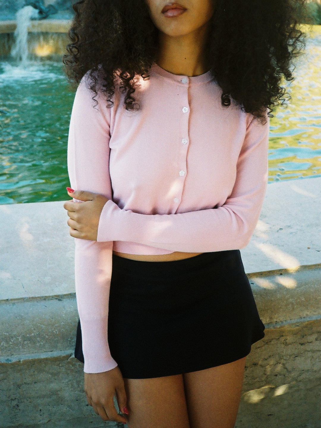 Erin Cardigan - Ballet Pink