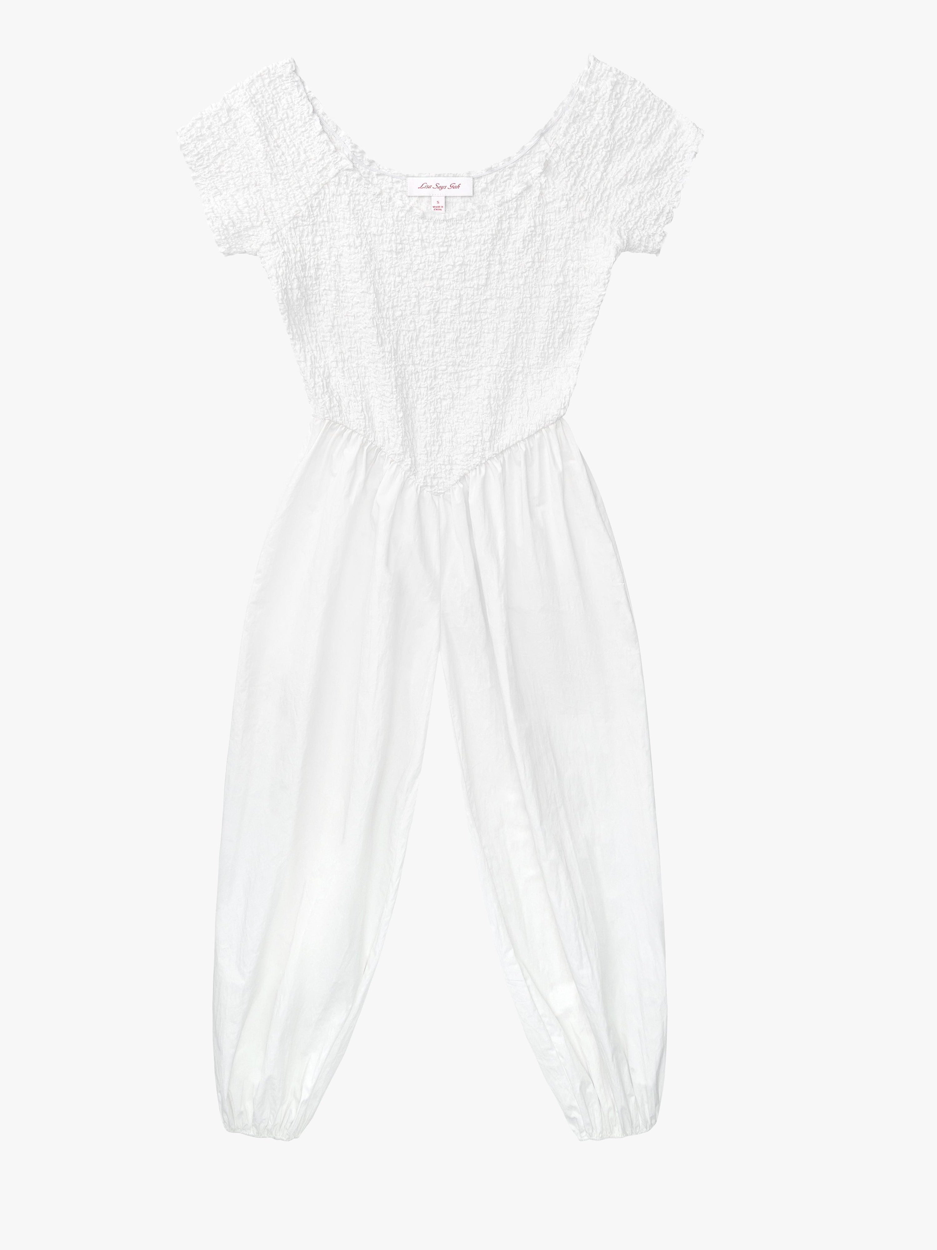 Goldie Jumpsuit - Chalk – Lisa Says Gah