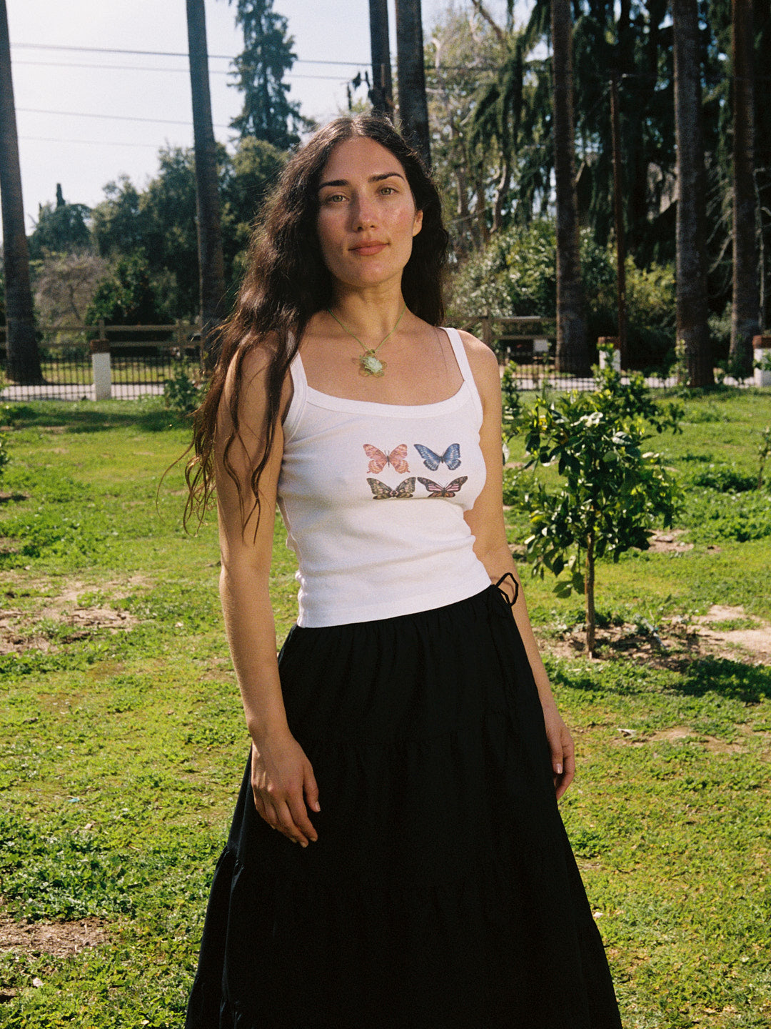 Harley Tank - Butterflies