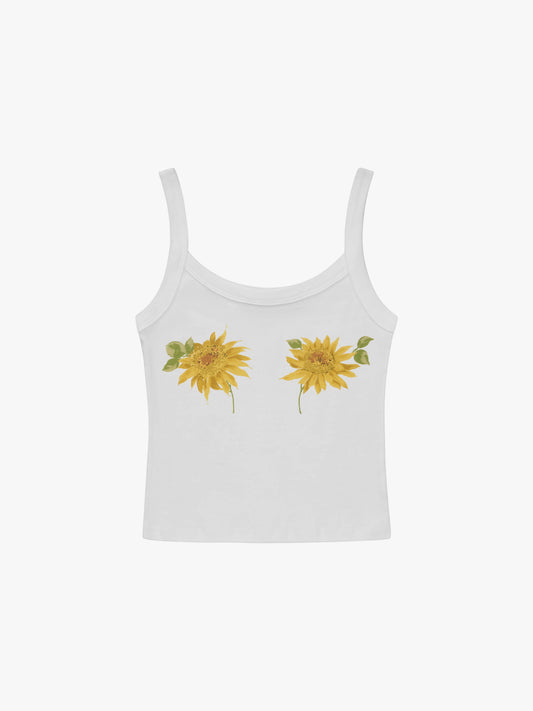 Harley Tank - Golden Flower