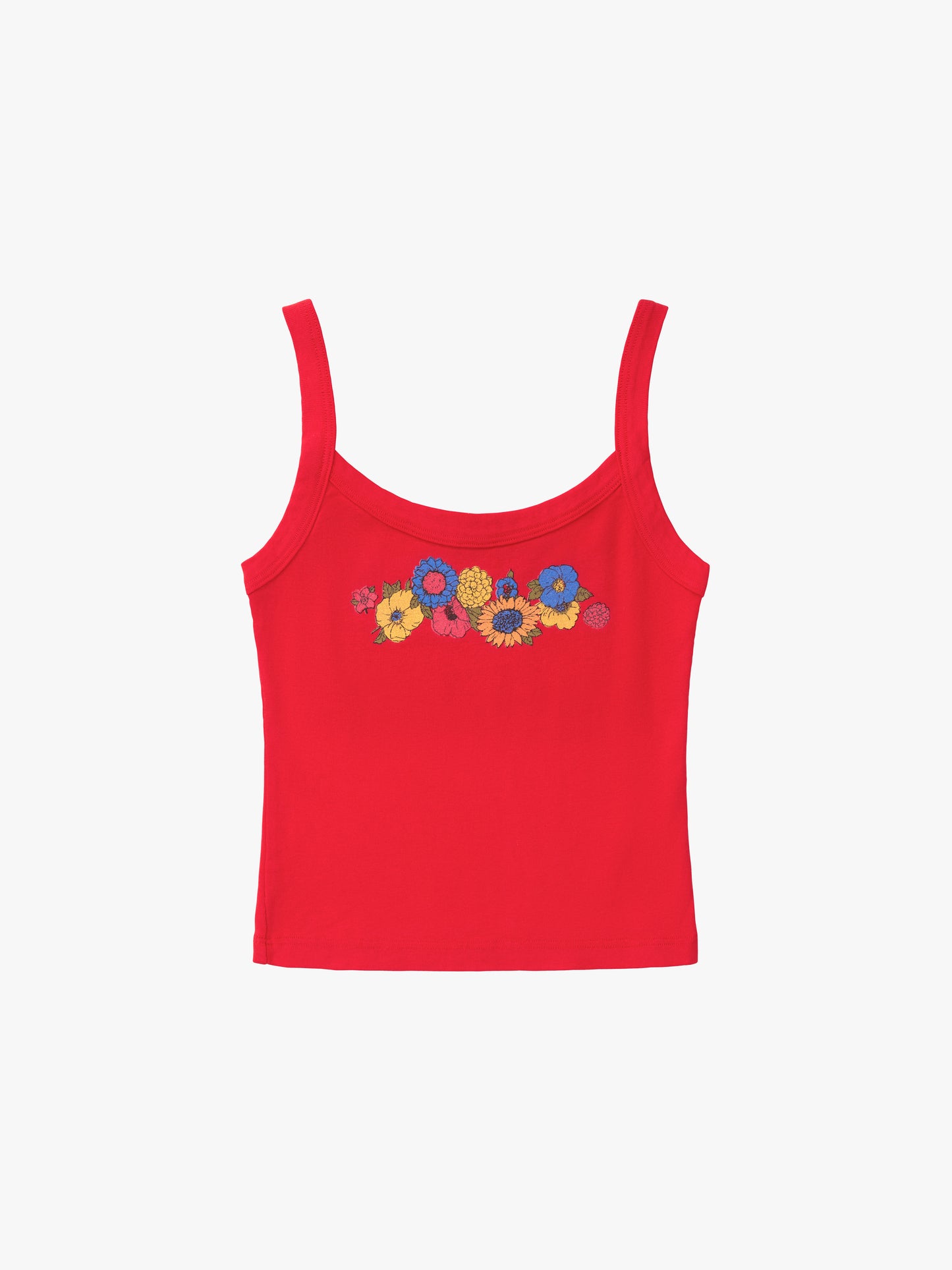 Harley Tank - Red Floral