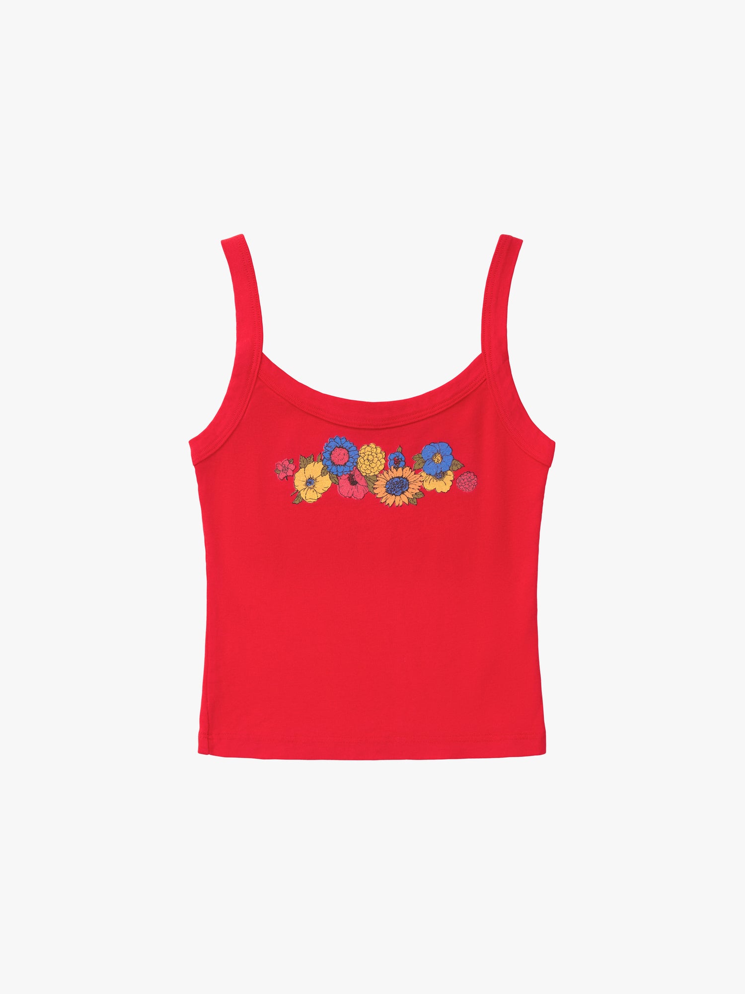 Harley Tank - Red Floral