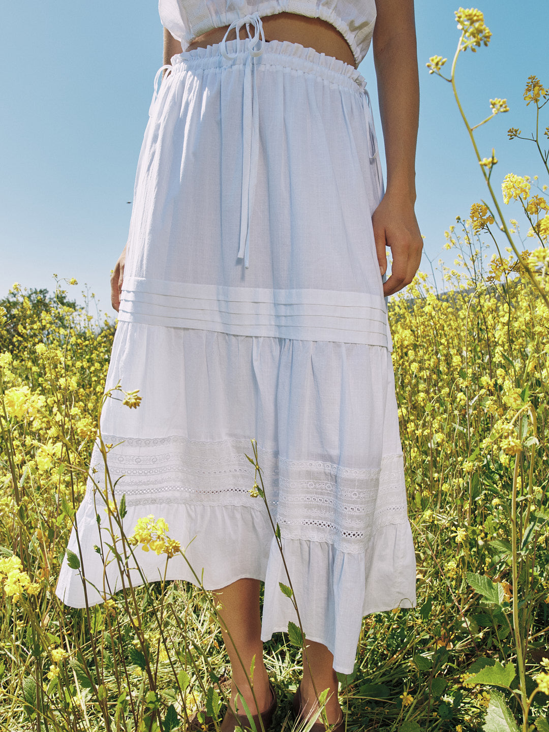 Eleanor Skirt - Dove