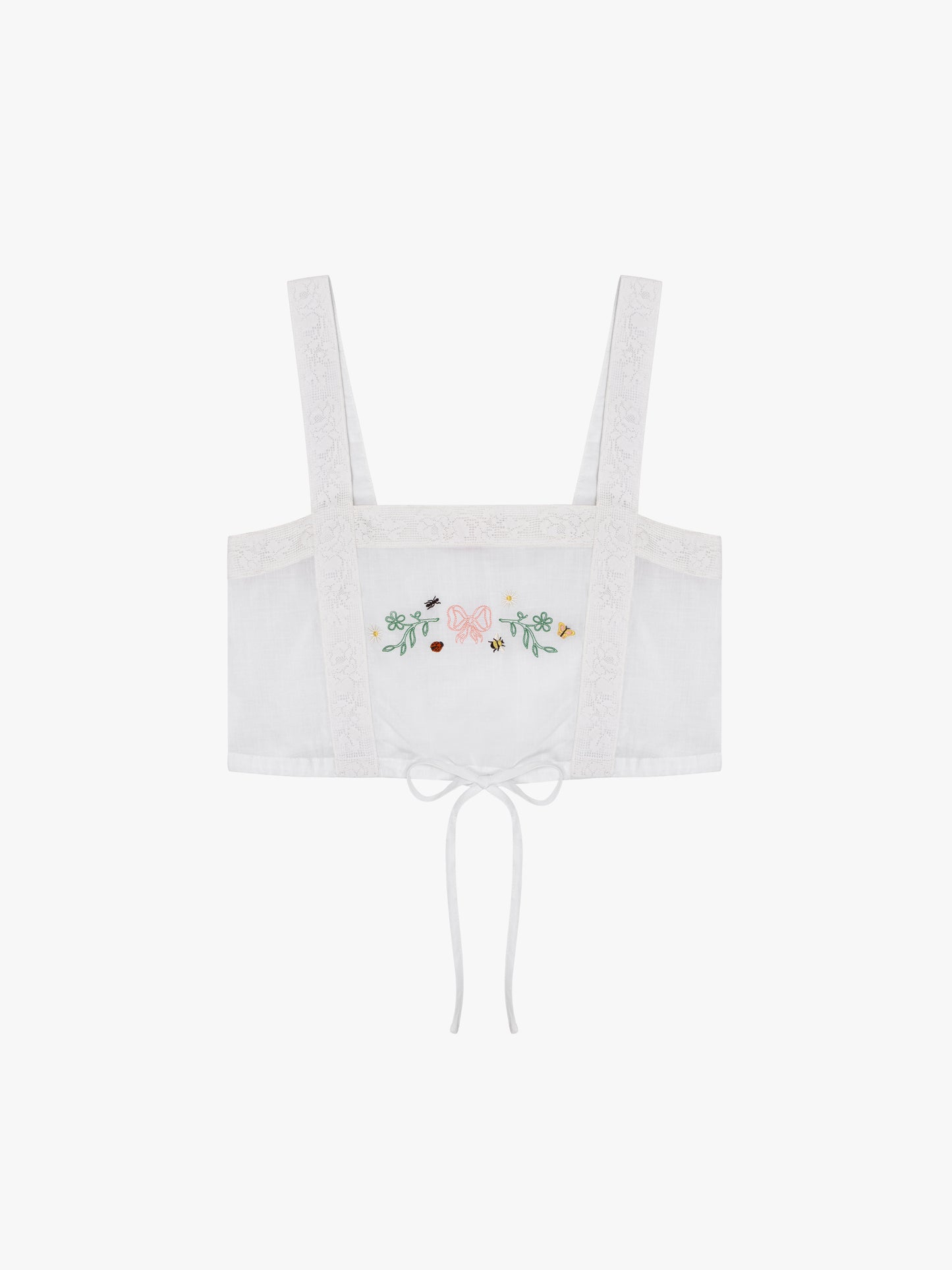 Heidi Top - Garden Embroidery