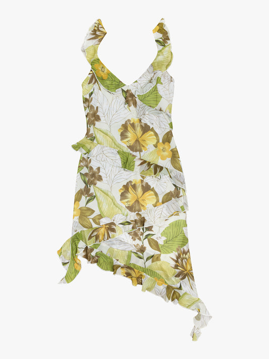 Hewitt Midi Dress - Lagoon Green