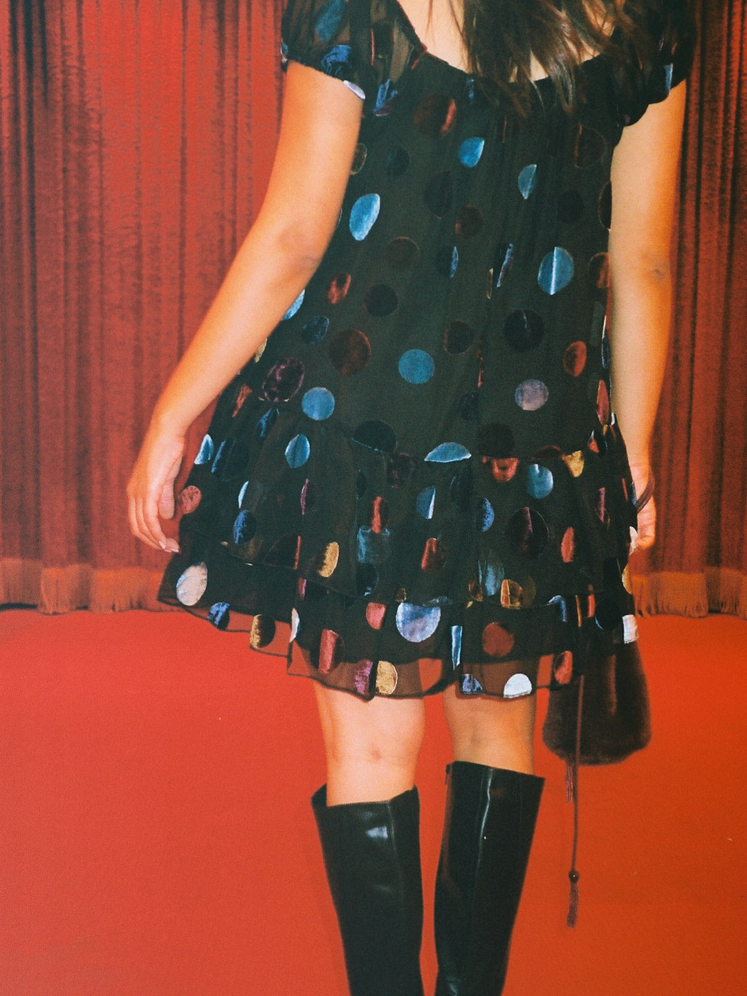 Sabrina Dress - Party Dot