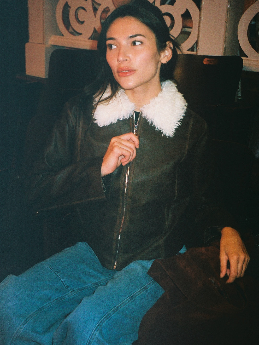 Shyla Jacket - Washed Brown