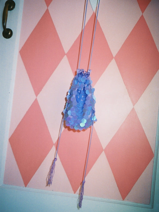 Luca Bag - Lilac Paillette