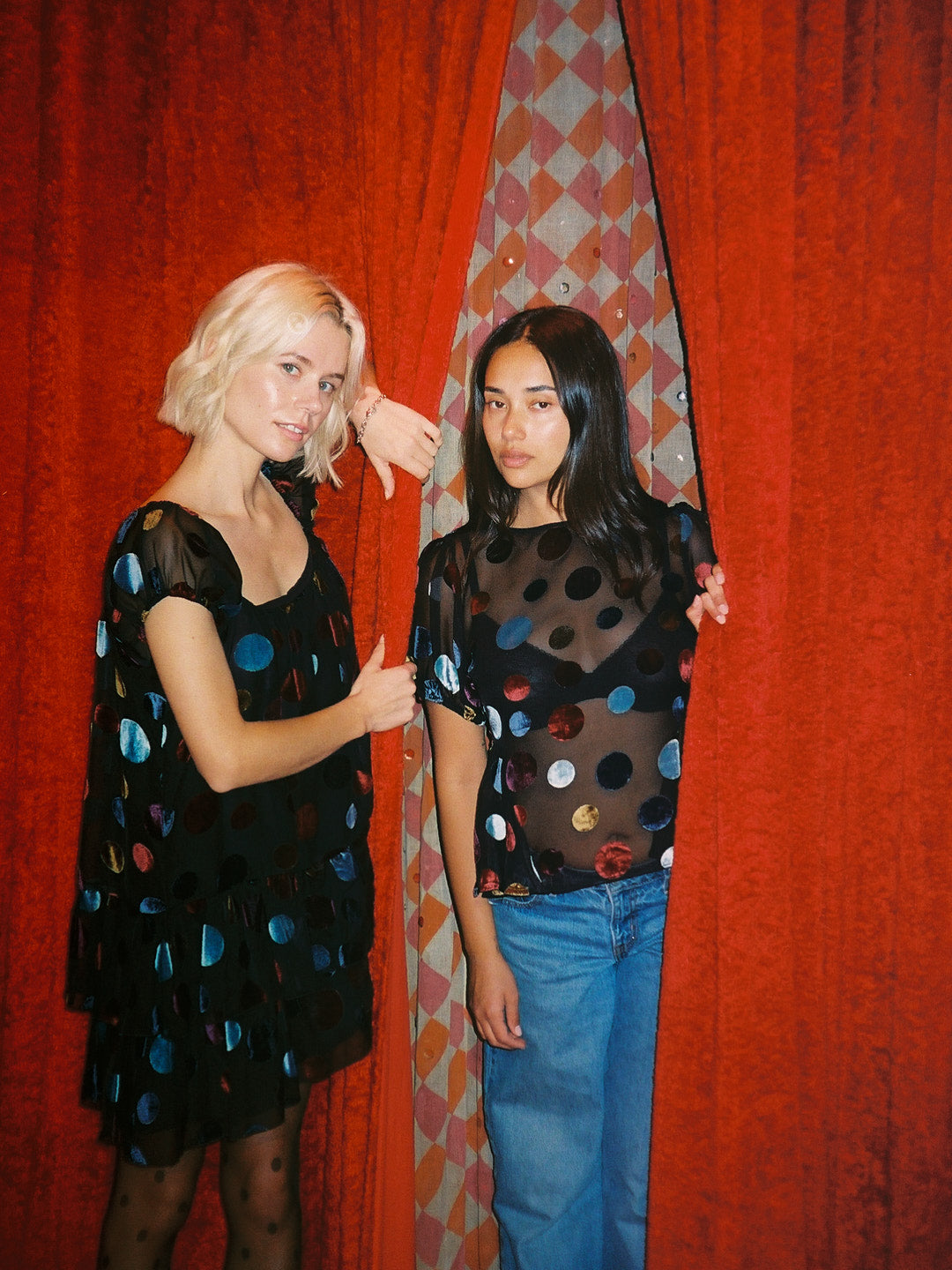 Petra Blouse - Party Dot