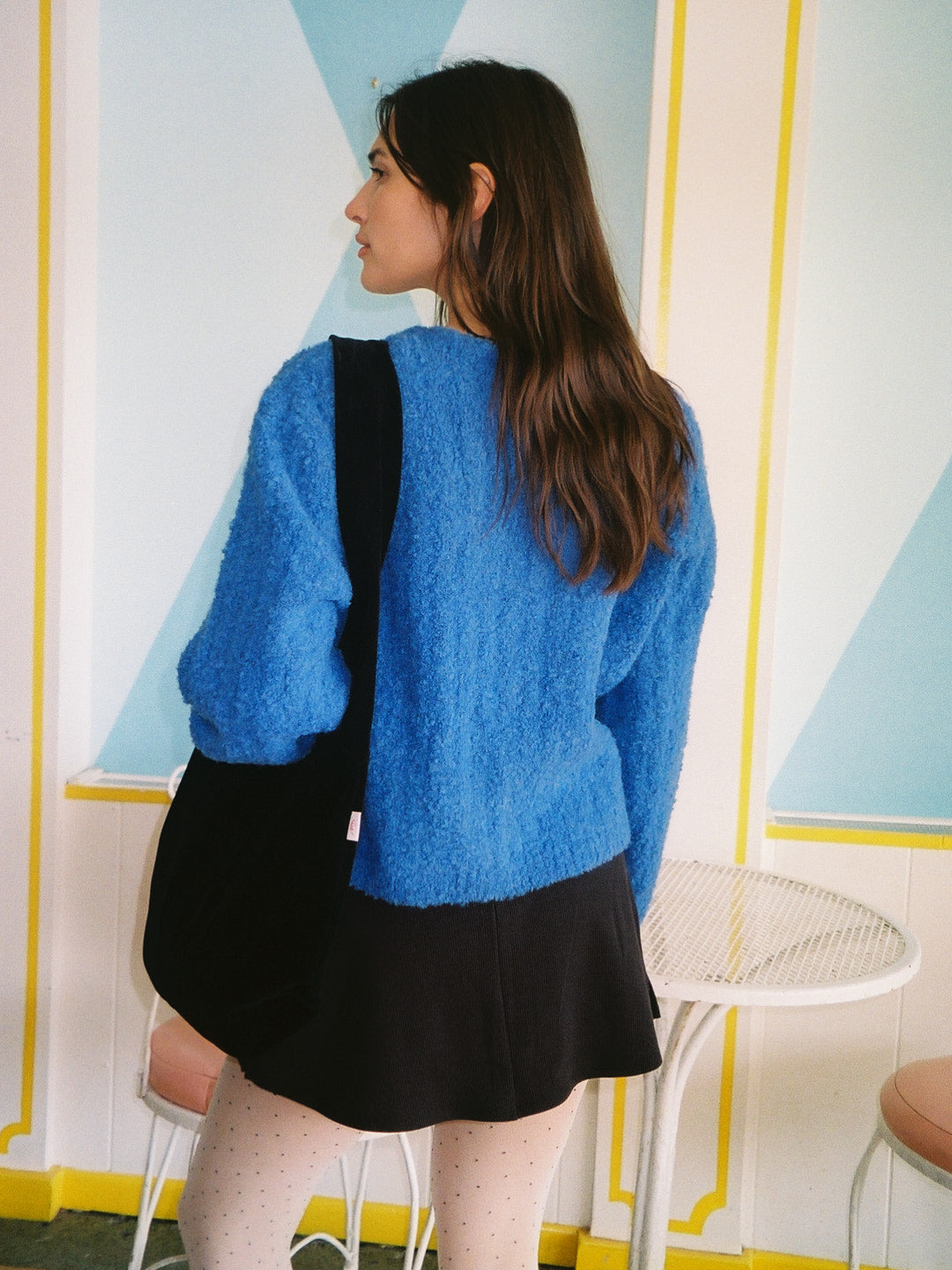 Issa V-Neck Cardi - Cobalt