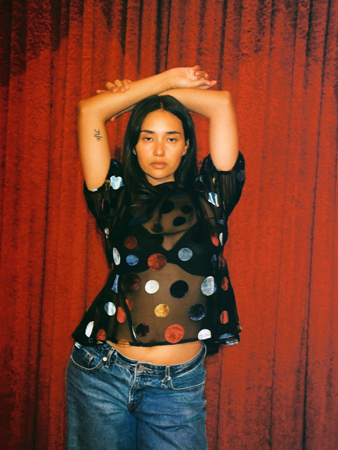 Petra Blouse - Party Dot