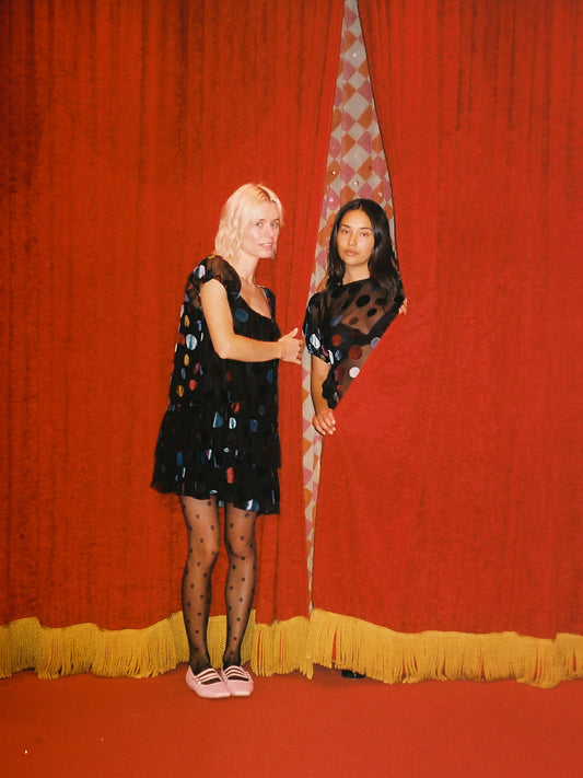 Sabrina Dress - Party Dot