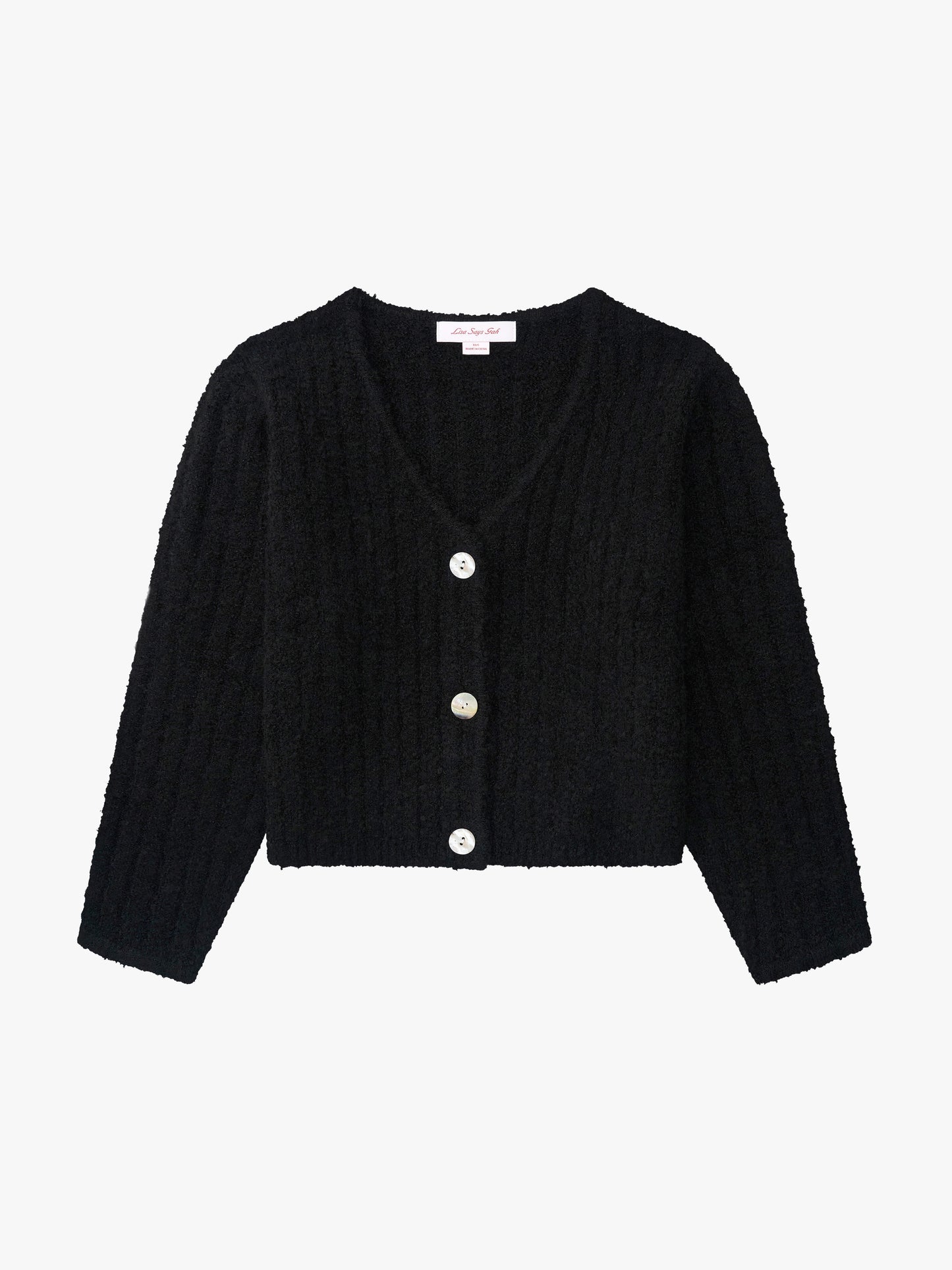 Issa V-Neck Cardi - Black