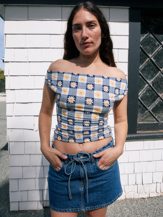 Blossom Skirt - Vintage Indigo Wash