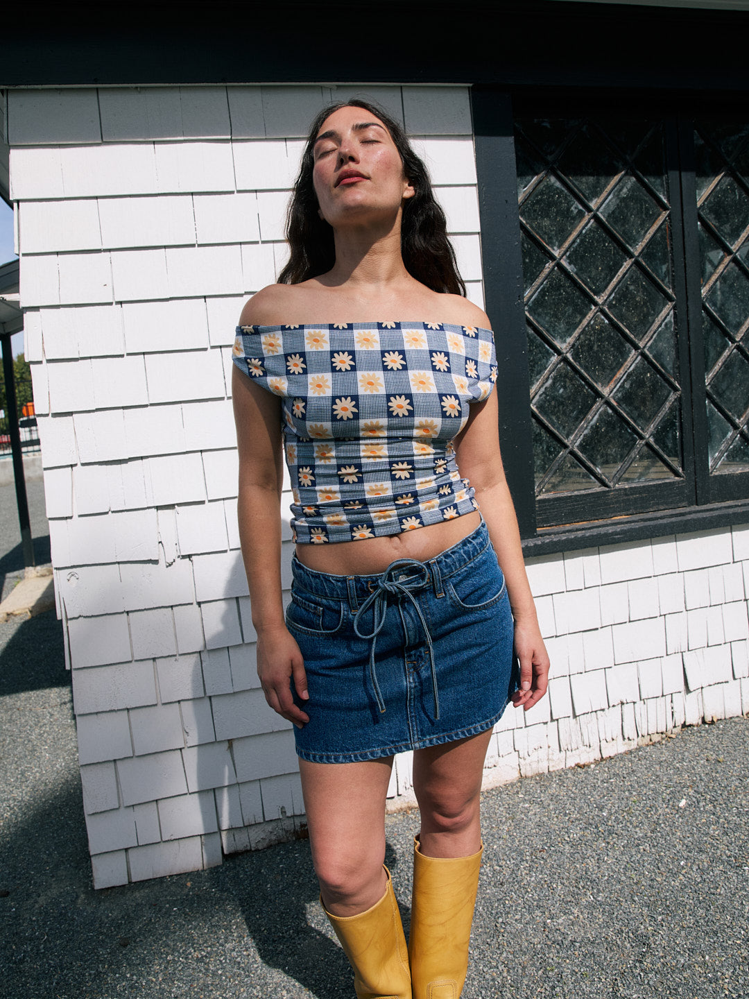 Blossom Skirt - Vintage Indigo Wash